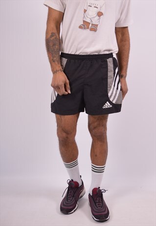 VINTAGE ADIDAS SHORTS BLACK