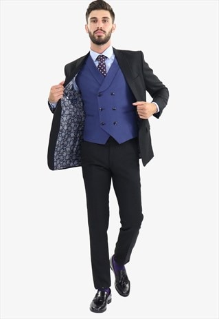 suit waistcoat contrast suits asos marketplace blazers