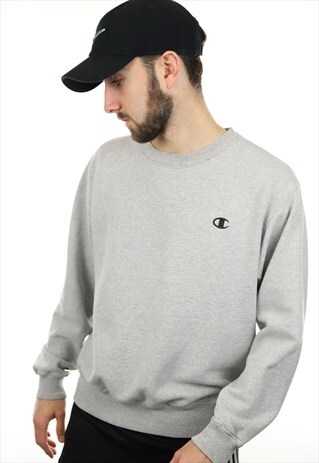 VINTAGE CHAMPION SWEATSHIRT GREY