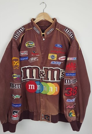 VINTAGE M&M'S MOTORSPORT JACKET BROWN