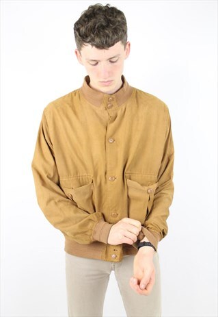 VINTAGE 90'S SUEDE BOMBER JACKET