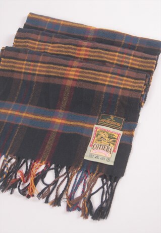80S MADE IN GERMANY. MCGREGOR COTIERA PURE COTTON SCARF