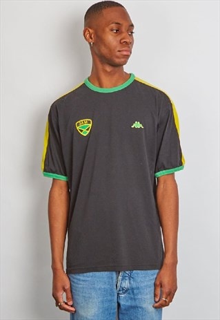 VINTAGE 90'S KAPPA JAMACIA FOOTBALL STYLE T-SHIRT