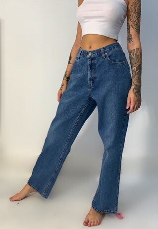 TOMMY HILFIGER STRAIGHT LEG VINTAGE DENIM JEANS