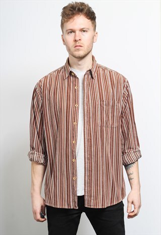 VINTAGE CORDUROY CORD SHIRT