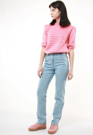 90S VINTAGE MOM DENIM HIGH WAISTED JEANS 316