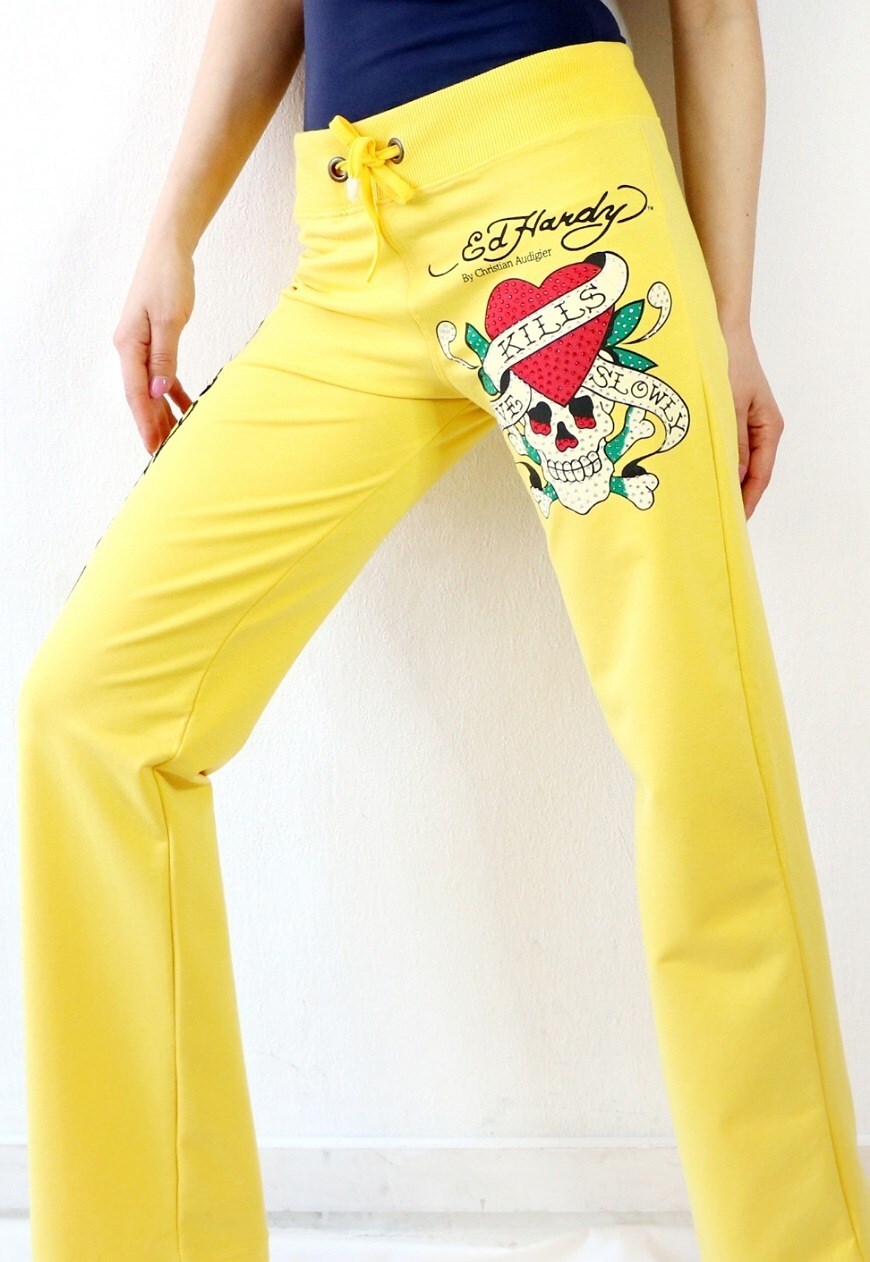 ed hardy tracksuit bottoms