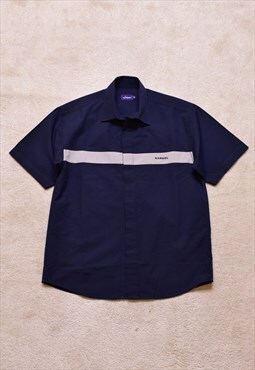 Vintage 90s Kangol Navy Worker Shirt 