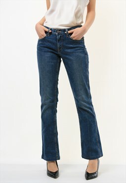 90s Vintage Ralph Lauren Flare Mid Waist Jeans 3883