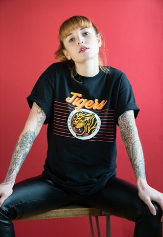 97' TIGERS TEE BLACK