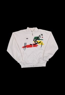 Vintage 90s Adidas Tennis Embroidered Logo Tracksuit Jacket
