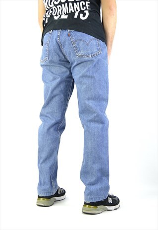 VINTAGE LEVIS ORANGE TAB BLUE DENIM JEANS PANTS