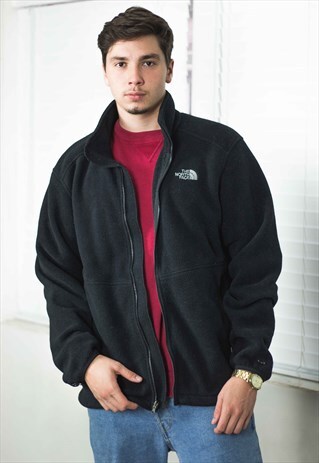 VINTAGE NORTH FACE JACKET FLEECE LOGO 90S XL 18.5
