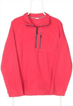 Red Starter Quarter Zip Fleece - Medium