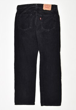 Vintage Levis 751 Trousers Casual Corduroy Black