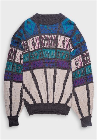 MULTICOLOUR KNITTED JUMPER