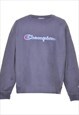 Vintage Champion Printed Sweatshirt - M