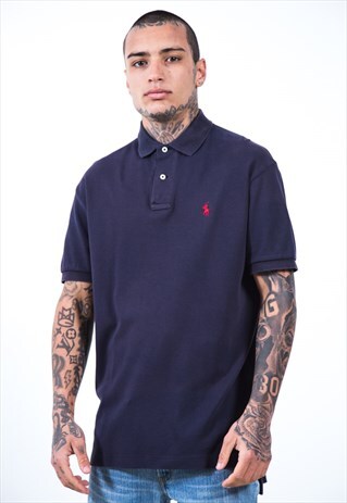 VINTAGE 90S POLO RALPH LAUREN POLO SHIRT / 0587