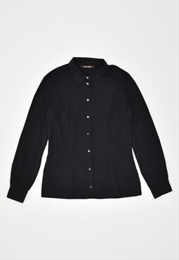 Vintage 90's Roberto Cavalli Shirt Black