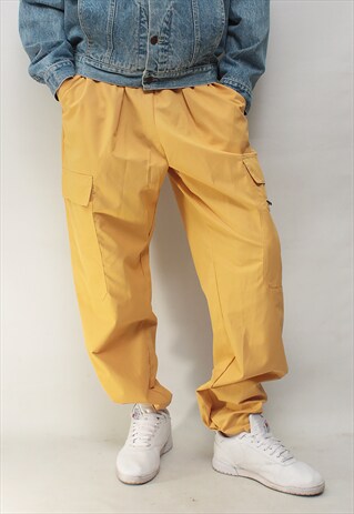 VINTAGE 90' AMAZING COOL MUSTARD YELLOW TROUSERS