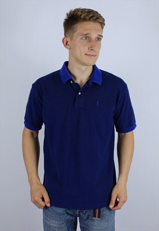 VINTAGE POLO YVES SAINT LAURENT MENS T-SHIRT TOP