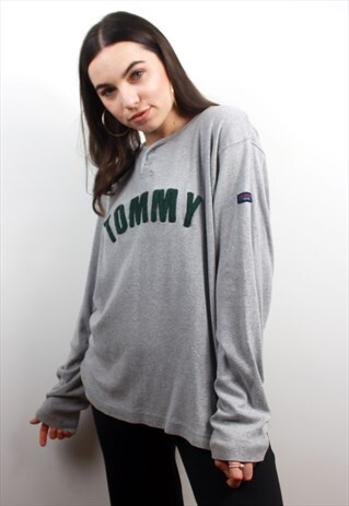 90'S RARE RETRO SPELL-OUT OVERSIZED TOP