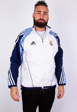 VINTAGE ADIDAS REAL MADRID TRACK JACKET