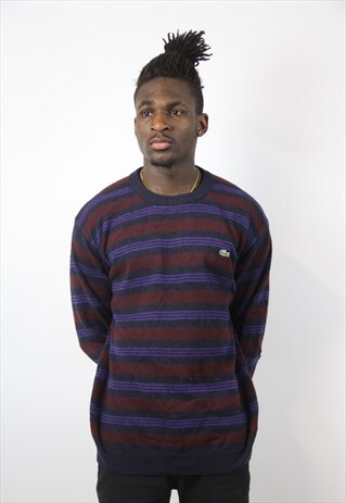 VINTAGE LACOSTE STRIPED JUMPER