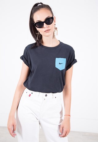 VINTAGE 80S NIKE SPORT T-SHIRT / S5430