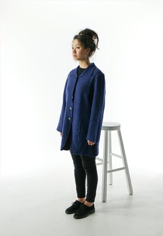 NAVY LONG SLEEVE VEST / CASUAL SPRING COAT