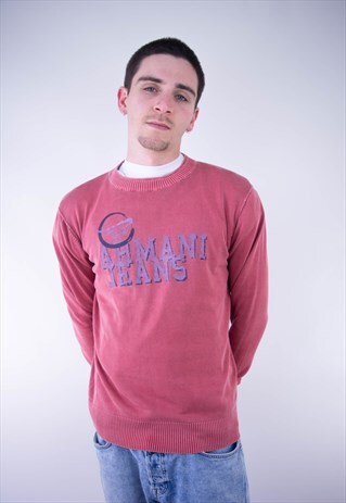 VINTAGE ARMANI JEANS LOGO SWEATSHIRT