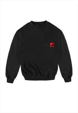 Sweatshirt black "J"