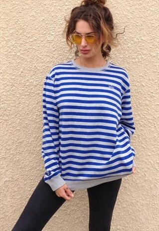ADIDAS OVERSIZED RETRO VINTAGE UNISEX JUMPER