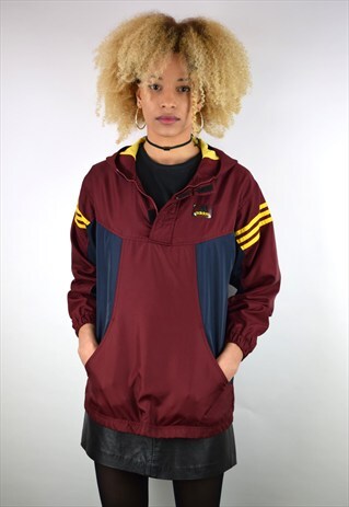 VINTAGE 90'S ADIDAS 1/4 ZIP JACKET