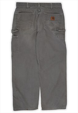 Vintage Carhartt Workwear Grey Carpenter Trousers Womens