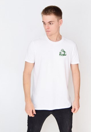 WHITE BUDDHA (GREEN) T-SHIRT