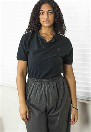 VINTAGE POLO RALPH LAUREN T-SHIRT LOGO 90S X 8.5
