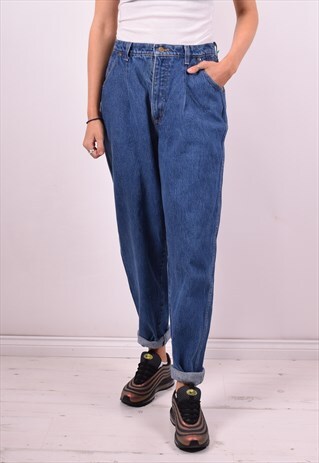 WRANGLER WOMENS VINTAGE JEANS W30 L29 BLUE 90'S