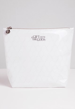 A GIFT FROM THE GODS GEO WHITE WASH BAG