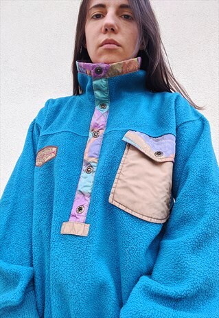 VINTAGE UNISEX FLEECE OVERSIZED SWEAT