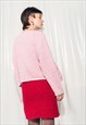 VINTAGE CARDIGAN 90S KNITTED PASTEL SWEATER