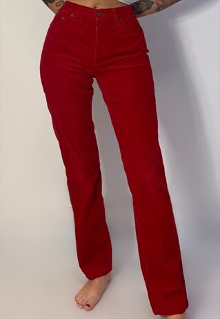 RED RALPH LAUREN CORD JEANS