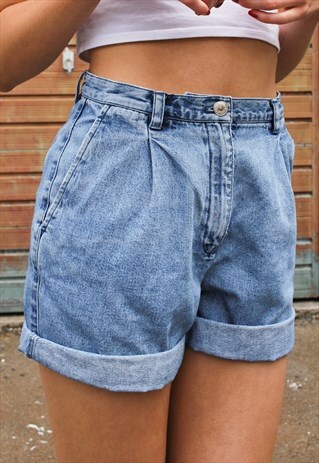 VINTAGE RALPH LAUREN DENIM SHORTS