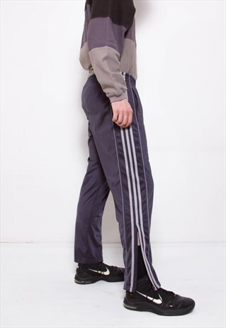 VINTAGE 90S ADIDAS TRACK PANTS ID:7176