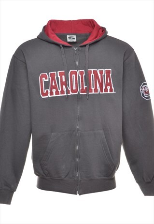 VINTAGE GREY TRACK TOP - L