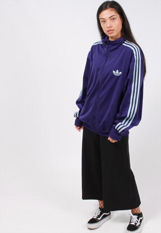 VINTAGE ADIDAS ZIPPED SWEATSHIRT