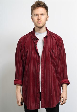 VINTAGE CORDUROY CORD SHIRT