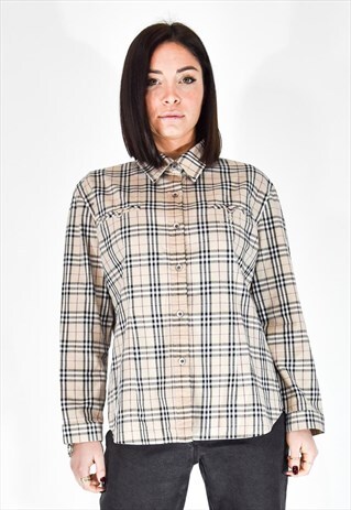 BURBERRY CASUAL STYLE MULTICOLOUR SHIRT