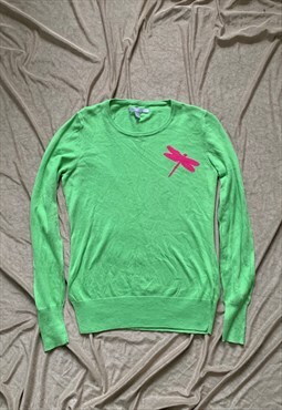 Vintage Y2K Early 2000s Old Navy Green Sweater Cardigan Winx
