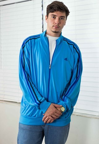 VINTAGE ADIDAS JACKET LOGO 90S XL 18.9